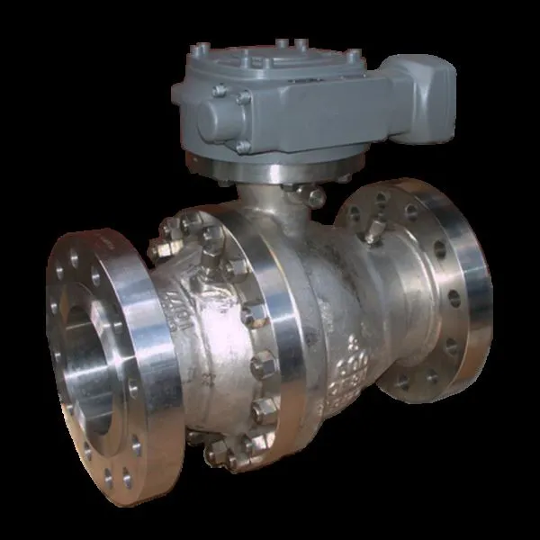 Kúluventill úr steyptum stáli fyrir efsta inngang